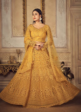 Photogenic Looking Gown in Yellow