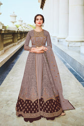 Peculiar Looking Salwar Suit in Light Purple
