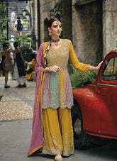 Barbie Style Looking Salwar Suit in Yellow