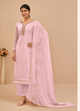 Rich Looking Pink Salwar Suit