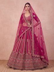 Premium silk bridal lehenga