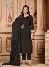 Desirable Salwar Suit in Black
