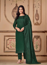 Desirable Salwar Suit in Green