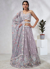 Pretty Looking Lehenga Choli in Mauve