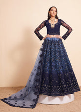 Sweet Lehenga Choli in Blue
