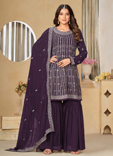 Perfect Salwar Suit in Purple