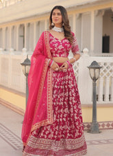 Charming Lehenga Choli in Pink