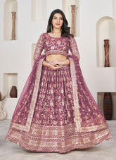 Rosy Brown Colour Lehenga Choli