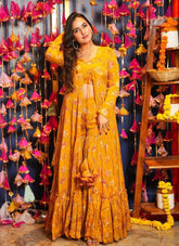 Beloved Salwar Suit in Yellow Colour