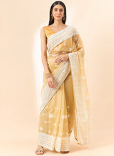 Splendid Looking Saree in Beige Colour