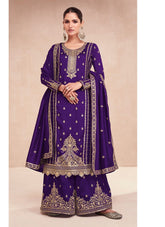 Ravishing Purple Colour Salwar Suit