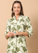 Co-Ord-Set of Salwar Suit in Cream Colour