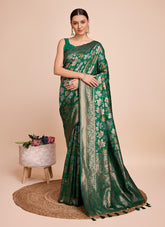 Green Handloom Silk Saree