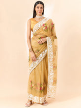 Regent Looking Saree in Beige Colour