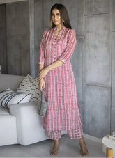 Beautiful Salwar Suit in Marron Red