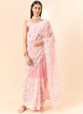 Pretty Looking Saree in Pink