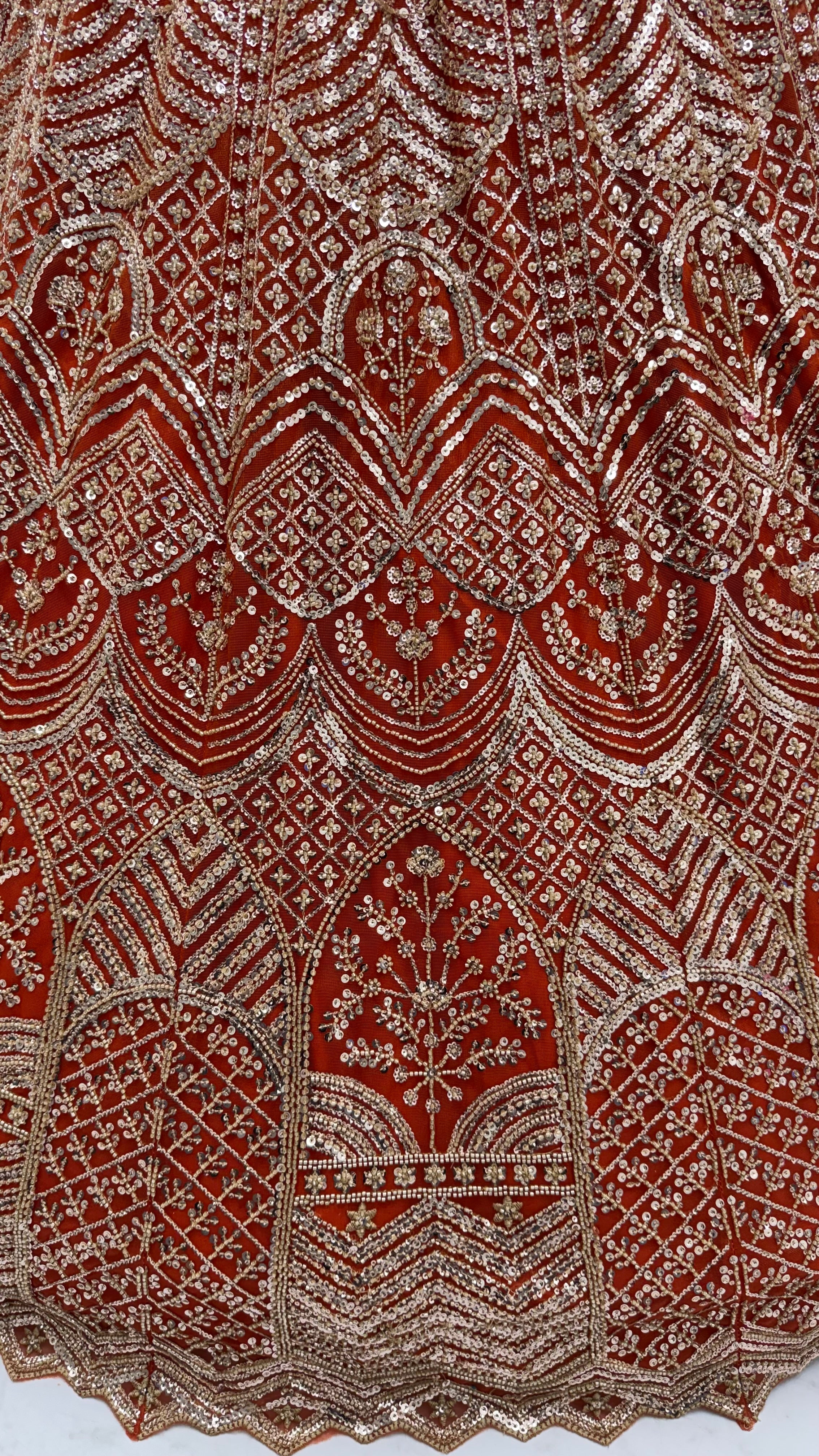 Motif and Sequence Combine Partywear Lehengacholi in Vibrant Color Range